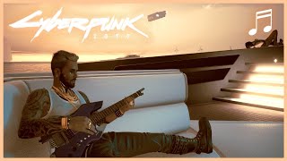 CYBERPUNK 2077  1 HOUR Kerry Eurodyne Yacht Song  Ambient Soundtrack [upl. by Kelsi741]