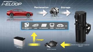 SKYACTIV iELOOP by Mazda  how it works [upl. by Hett]