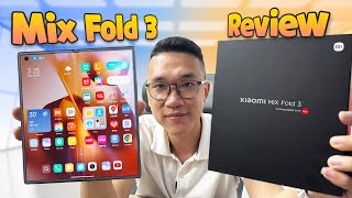 Đánh giá chi tiết Xiaomi Mix Fold 3 điện thoại gập CỰC TỐT nhưng mình từ chối làm máy chính [upl. by Adalia]