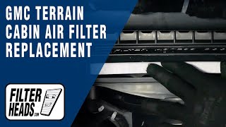 How to Replace Cabin Air Filter 2019 GMC Terrain  AQ1223C [upl. by Rao161]