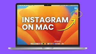 How to Download Instagram in MacBook Instagram App on Mac [upl. by Hgielsel305]