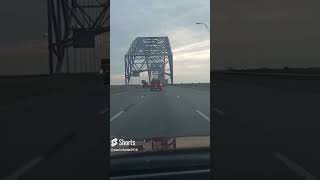 🚗Driving thru Memphis Tennessee amp crossing to Arkansas over Mississippi river Subscribe 4 more [upl. by Ajam]