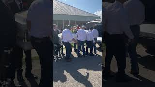 Burial for Albert Guajardo III on 10282023 in Cuero Tx Pallbearers🤍 [upl. by Sibell641]