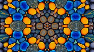 KALEIDOSCOPE VJ LOOP VJ LOOPS Disco Light Club Visual Abstract DJ Effects Background Art Motion [upl. by Ocirled817]