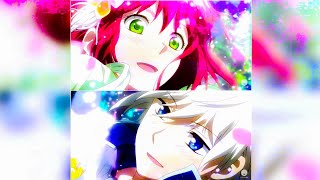 Akagami no Shirayukihime  Snow White With The Red Hair AMV  Ending 1 Kizuna ni Nosete [upl. by Ahsats]