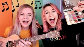 Singing Our Makeup Routine ft Jessie Paege [upl. by Niehaus]