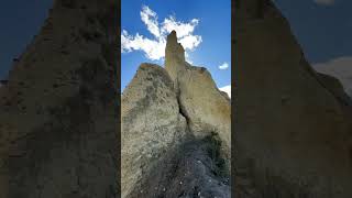 Hoodoos trail A Must Hike hiking mountains youtubeshorts banffcanada shorts viralshorts [upl. by Forsyth]