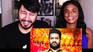 JAI LAVA KUSA  Junior MTR  Telugu  Trailer Reaction w Cortney [upl. by Hillie197]