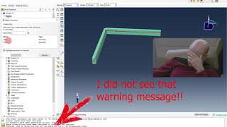 Abaqus Tutorial Beam Elements 4 Example Solution [upl. by Elirpa]