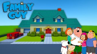 Minecraft Tutorial How To Make The Family Guy House Including Interior [upl. by Adnuhsat]