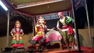 Yakshagana Krishna LeeleKamsa vadhe1 [upl. by Atsirk]