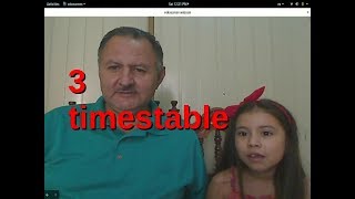 Aprender Ingles rapido  Tablas del Tres en Inglés  Timestable of Three [upl. by Gruver]