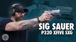 Range Time  SIG SAUER P320 XFIVE SXG [upl. by Analart]