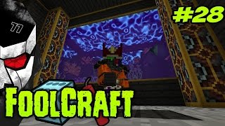 FOOLCRAFT 28  BEAUTIFUL AQUARIUM I LOVE THIS Modded Minecraft 110 [upl. by Alleunam]