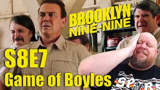 Brooklyn 99 8x7  Game of Boyles REACTION  The Betrayal The Intrigue The Beige [upl. by Cornel739]