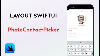 Selecionar una foto de perfil PhotoPicker en SwiftUI [upl. by Wang887]