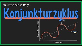 Konjunkturzyklus einfach erklärt  Konjunkturphasen und Indikatoren  VWL  wirtconomy [upl. by Atnuahs198]