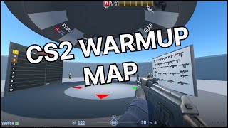 How to play aimbotz style map CS2  Refrag Warmup Map [upl. by Akemor]