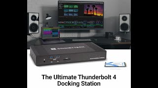 Sonnet echo 20 thunderbolt 4 superdock with m 2 nvme ssd slot 720p [upl. by Marciano789]