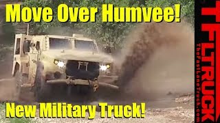 Humvee vs JLTV Heres What Its Like to Drive The New Humvee Replacement OffRoad [upl. by Kcirderf]