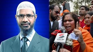 Sadhvi Prachi announces bounty on Zakir Naik  Oneindia News [upl. by Eran703]