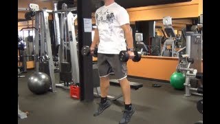 Pro Bodybuilding Tip Jumping Squat with Dumbbells [upl. by Wina]