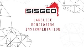 Landslide monitoring instrumentation Sisgeo video presentation [upl. by Wheelwright259]