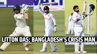 PAKvsBAN  What unique record does Litton Das hold in Test cricket [upl. by Eile626]