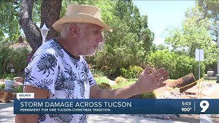 Winterhaven loses a piece of the Tucson Christmas tradition after Fridays storm [upl. by Ytok]