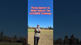 Flying Spinner vs Water Balloon The ULTIMATE Challenge [upl. by Moth]