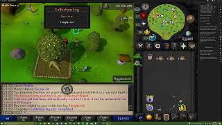 OSRS 84 Farming Tangleroot Pet [upl. by Amluz]