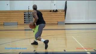 Crossover Step Move Tutorial  Kobe TripleThreat Footwork  Dre Baldwin [upl. by Ecnarepmet]