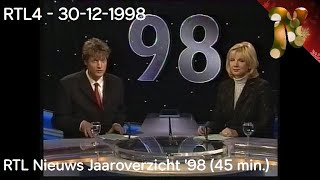 RTL4  RTL Nieuws Jaaroverzicht 98 30121998 [upl. by Elnora]