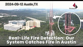 SmokeD real time Fire Detection Austin [upl. by Jenei]