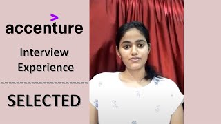 Accenture Interview Experience  How to Prepare for Accenture  Accenture Interview Strategy [upl. by Ylrbmik]