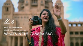 Nikon Z 8  The best lenses for wedding photography with Ankita Asthana [upl. by Jemmy]