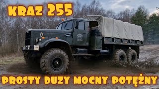 Kraz 255 prosty duży mocny potężny samochód ciężarowy [upl. by Lleynad]