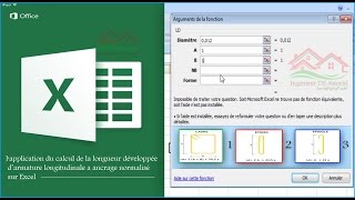 Lapplication de calcul de la longueur développée d’armature longitudinale a ancrage normalisé [upl. by Frans]