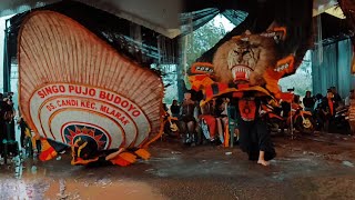 JOS ATRAKSI KEREN PEMBARONG GANTENG MAINKAN REOG DADAK MERAK DI DESA CANDI MLARAK PONOROGO [upl. by Eiggep]