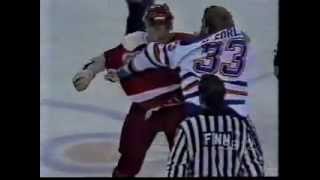 Marty McSorley vs Joey Kocur 5787 [upl. by Osmen580]