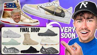 YEEZY Release Calendar REVEALED Trump Sneakers Are WILD amp More [upl. by Salohcim]