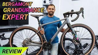 A Carbon Gravel Bike with Shimano GRX Groupset  Bergamont Grandurance Expert Malayalam Review [upl. by Halley]