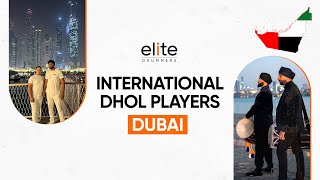 DESTINATION WEDDING DHOL PLAYERS  INTERNATIONAL DHOL PLAYERS  ELITE DRUMMERS  DUBAI [upl. by Siegfried]