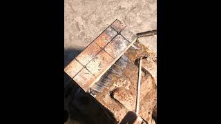 Thick Iron Welding Tips and Tricks weldingtricks weldingtipsandtricks weldertips Vishwakarma mac [upl. by Russel]