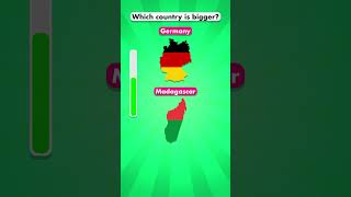 Germany vs Madagascar Geographic FaceOff 🗺️🤔🇩🇪🇲🇬 Quiz Country Size [upl. by Einnalem91]