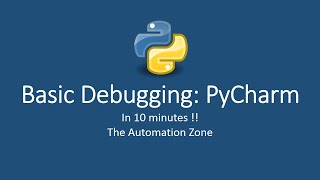 Debugging using PyCharm  Python Tutorial 23 [upl. by Marshal281]