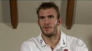 Tom Croft interview Investec Internationals 2010 [upl. by Adahs]