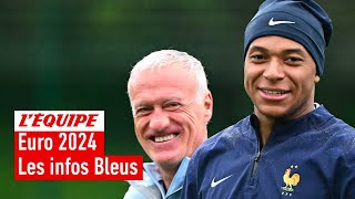 Équipe de France  Blessures virus composLe point sur les Bleus avant le début de lEuro 2024 [upl. by Yrrak]