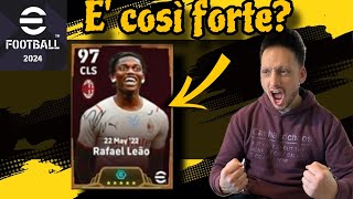 eFOOTBALL 2024 TEST LEAO BIG TIME E DAVVERO LATTACCANTE PIU FORTE DEL GIOCO [upl. by Anek]