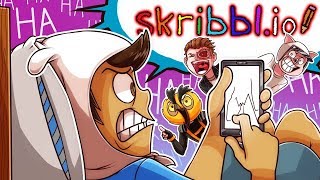 MARCEL PLAYS SKRIBBLio on MOBILE [upl. by Arbmahs]